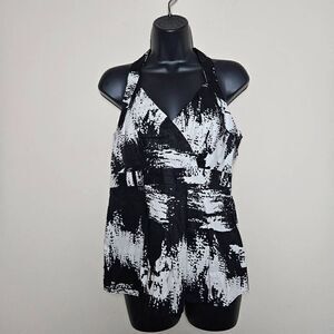 Grace Elements Linen Halter Blouse